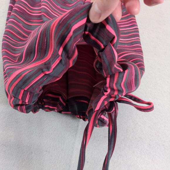 Athleta Tinker Racerback Tank Top Women's XL Built-In Bra Drawstring Hem Pink - Picture 8 of 10